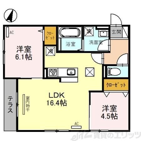 Maison de Espoir 豊里の物件間取画像